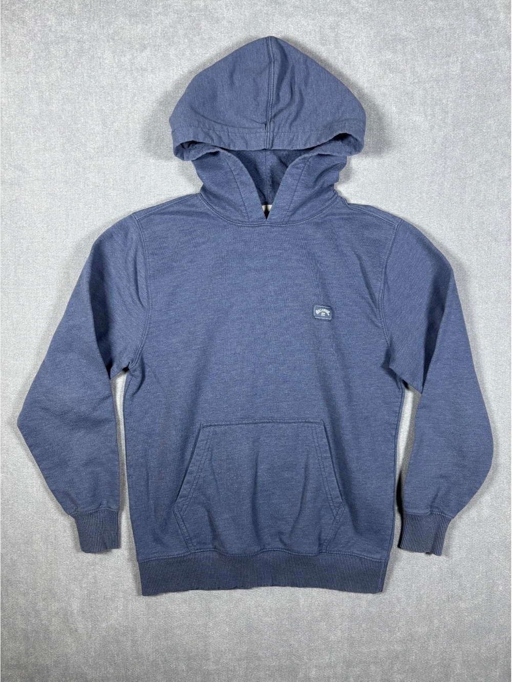 Billabong Boys Classic Pullover Hoodie Slate Blue Youth Large L 14/16
